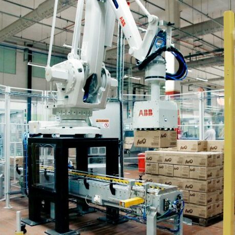 Abb Robot palletizing