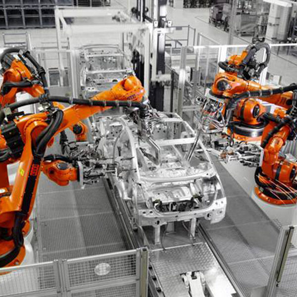 KUKA robot welding